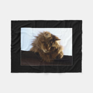 Maine Coon Cat Pet Fleece Deken