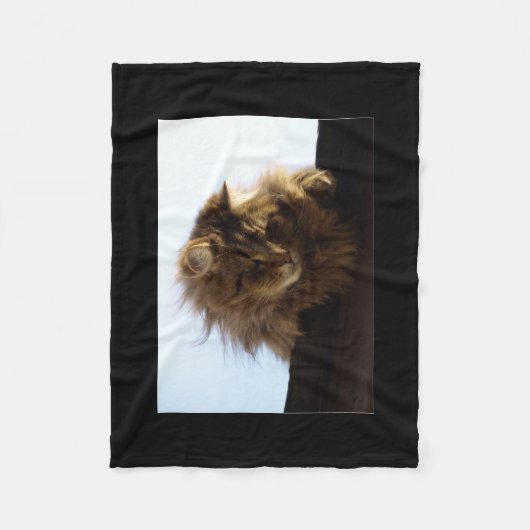 Maine Coon Cat Pet Fleece Deken (Voorkant)