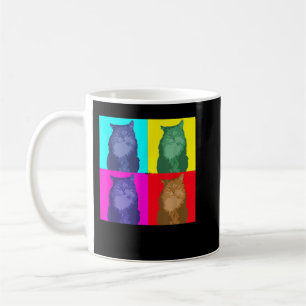 Maine Coon Cat Pop Art t-shirt Koffiemok