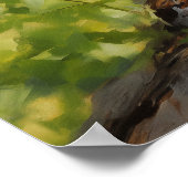 Maine Coon cat Poster (Hoek)