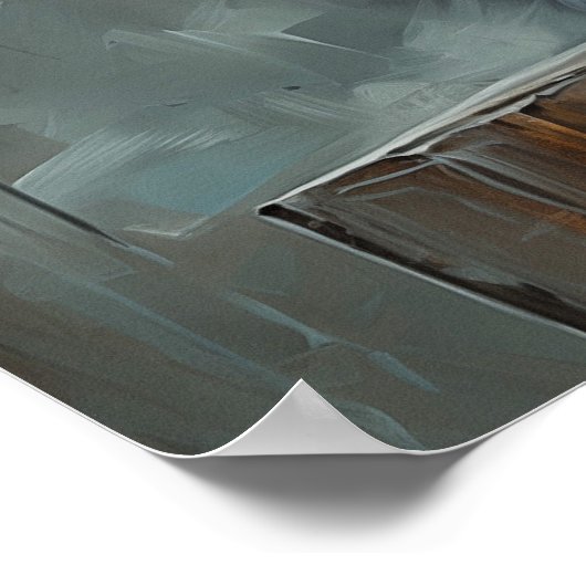 Maine Coon cat Poster (Hoek)