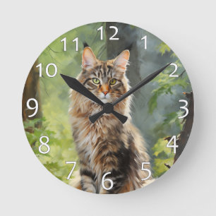 Maine Coon cat Ronde Klok