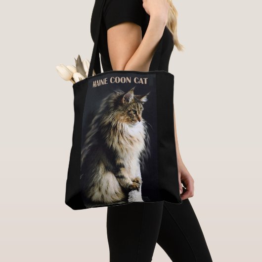 Maine Coon Cat SC Tote Bag (Dichtbij)