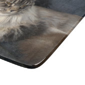 Maine Coon Cat Snijplank (Hoek)