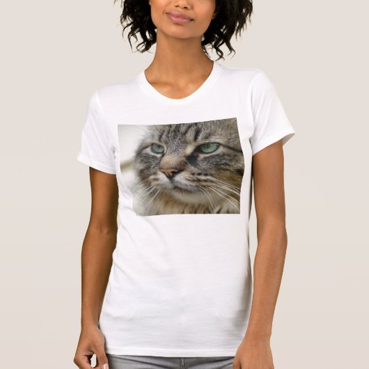 Maine Coon Cat T-shirt (Voorkant)