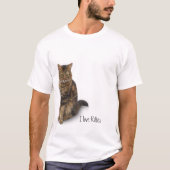 Maine Coon Cat T-shirt (Voorkant)