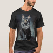 Maine Coon cat T-shirt (Voorkant)