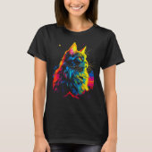 Maine Coon Cat T-shirt (Voorkant)