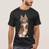 Maine Coon Cat   T-shirt (Voorkant)