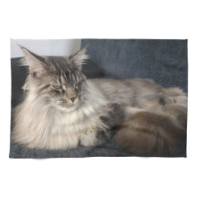 Maine Coon Cat Tea Towel