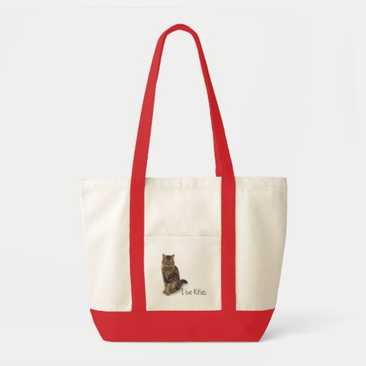 Maine Coon Cat Tote Bag (Voorkant)