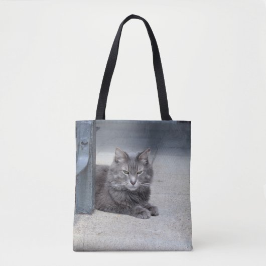 Maine Coon Cat Tote Bag (Voorkant)