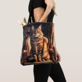 Maine Coon Cat Tote Bag (Dichtbij)