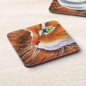 Maine Coon Cat Whiskers Onderzetter (Linkerzijde)