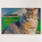 Maine Coon Cats. Jigzaag Puzzle Legpuzzel (Horizontaal)
