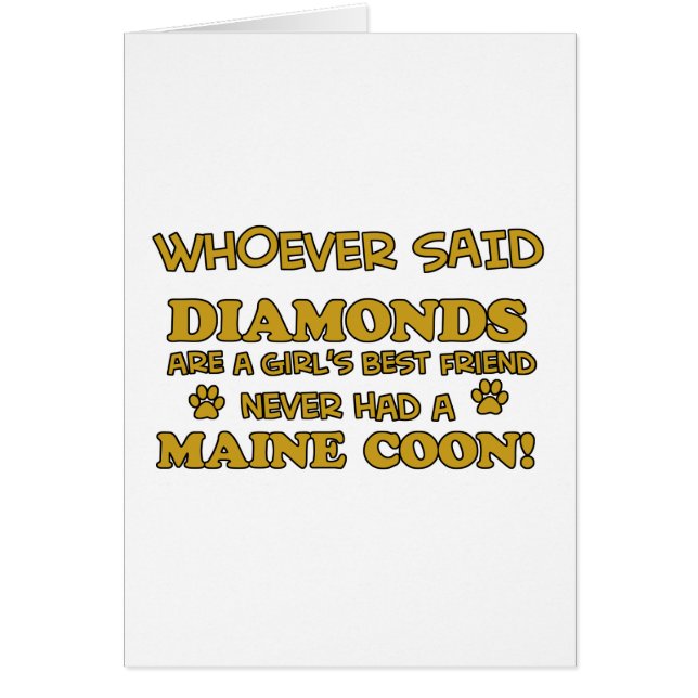 Maine coon design (Voorkant)