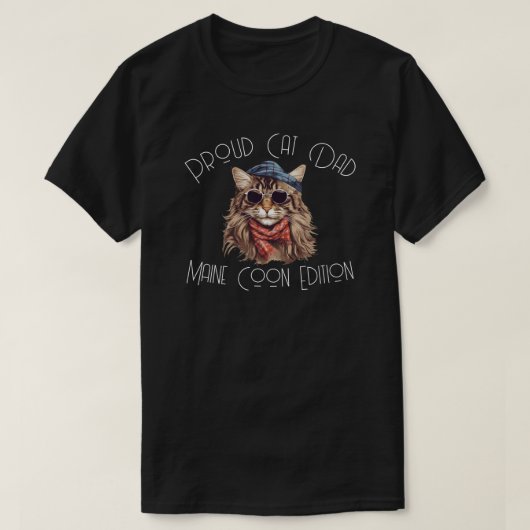 Maine Coon Editie T-shirt (Design voorkant)