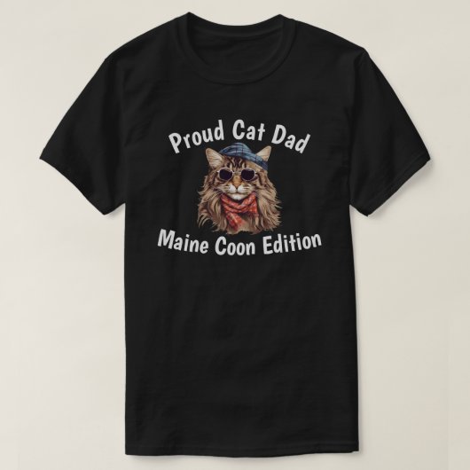 Maine Coon Editie T-shirt (Design voorkant)