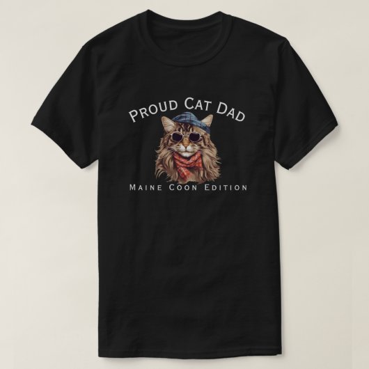 Maine Coon Editie T-shirt (Design voorkant)