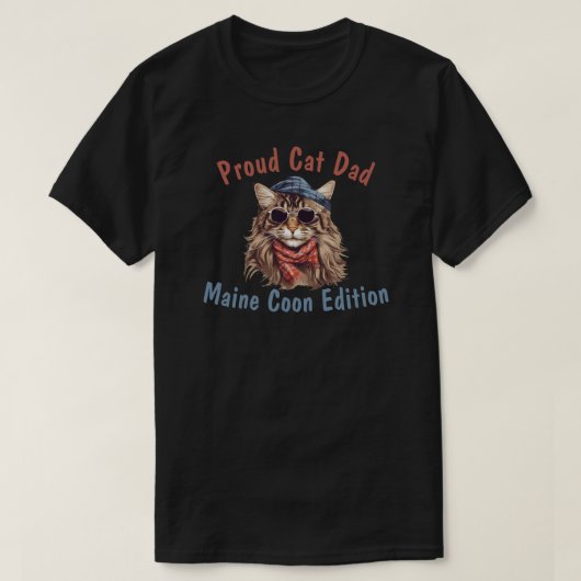 Maine Coon Editie T-shirt (Design voorkant)