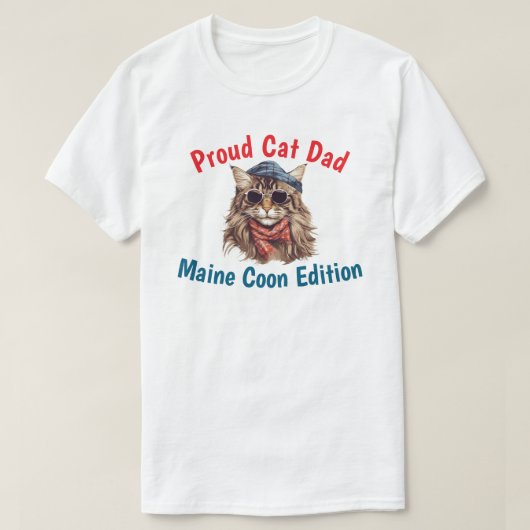 Maine Coon Edition T-shirt (Design voorkant)