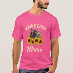 Maine Coon eigenaar MAINE COON MOM Main Coon Moede T-shirt