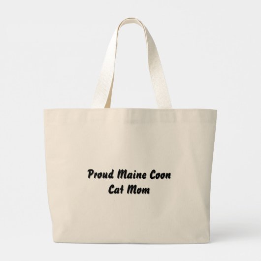 Maine Coon Empire Cat Mom Canvas tas I (Achterkant)