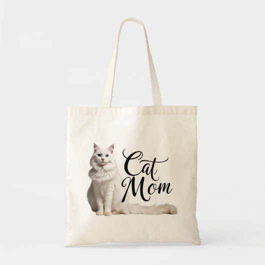 Maine Coon Empire Cat Mom Canvas tas III (Voorkant)