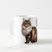 Maine Coon Empire Kat Moeder Mok I (Voorkant links)