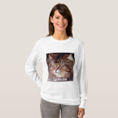 Maine Coon Fluffy Kitty Cat-lover Collectie T-shirt (Voorkant volledig)