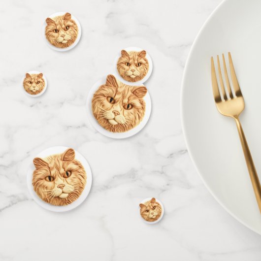 Maine Coon Kat 3D Geïnspireerd Confetti (Groep)