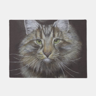 Maine Coon Kat Deurmat