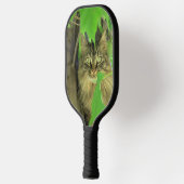 Maine Coon Kat in Boom Pickleball Paddle (Links)