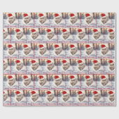 Maine Coon Kat In Sneeuw Cadeaupapier (Vlak)