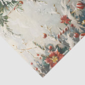 Maine Coon Kat Kerst Decoupage Tissuepapier (Detail)