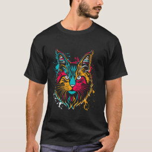 MAINE COON Kat Liefhebbers Main Coon Katten Eigena T-shirt