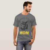 Maine Coon Kat Moeder 1 T-shirt (Voorkant volledig)