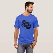 Maine Coon Kat Silhouet T-shirt (Voorkant volledig)