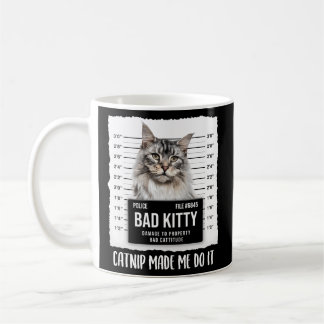 Maine Coon kat voor kattenkruid liet me doen Koffiemok