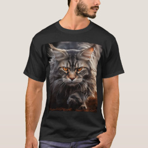 Maine Coon Kattenjacht T-shirt