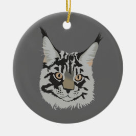 Maine Coon Keramisch Ornament