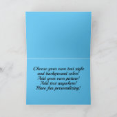 Maine Coon Kitten Kat Kawaii Aanpasbare Kaart (Binnen)