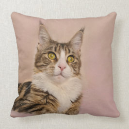 Maine Coon kitten portret Kussen