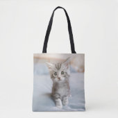 Maine Coon Kitten Tote Bag (Voorkant)