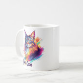 Maine Coon Koffiemok (Voorkant links)
