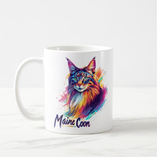 Maine Coon Koffiemok (Links)