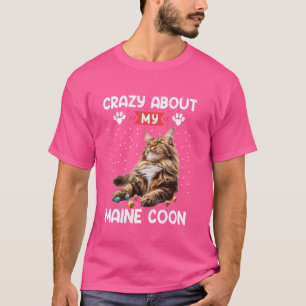 Maine Coon liefhebbers gek op mijn Maine Coon kat T-shirt