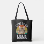 Maine Coon Mama Tote Bag (Achterkant)
