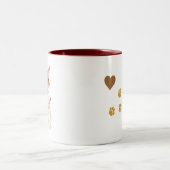 Maine Coon-Mok Tweekleurige Koffiemok (Center)