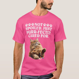 Maine Coon NIET VERWEND GEWOON PERFECT VERZORGD VO T-shirt